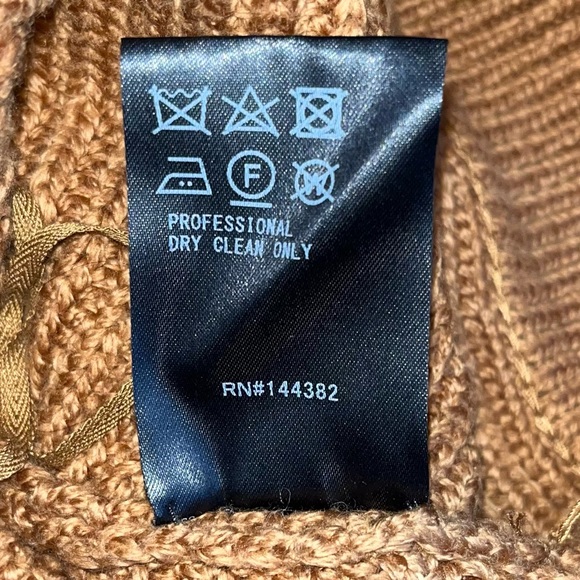 Adeam Halter Knit Sweater Cardigan size XS Brown - Picture 11 of 14